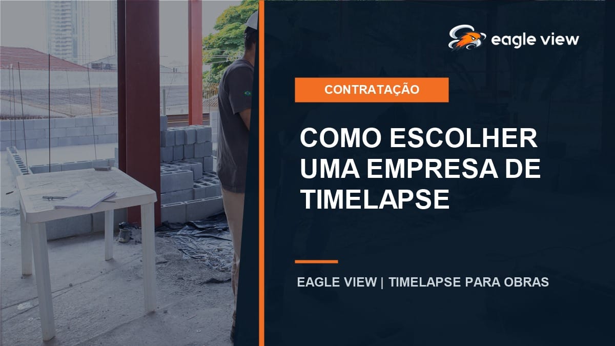 Engenheiros avaliam projeto para contratar empresa de timelapse