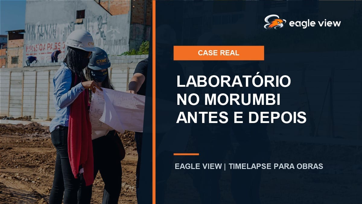 Equipe de engenharia acompanha obra de laboratório no Morumbi